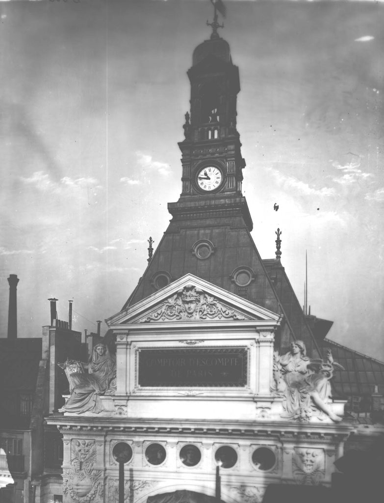 Campanile du 14 rue Bergère, Paris. 1882