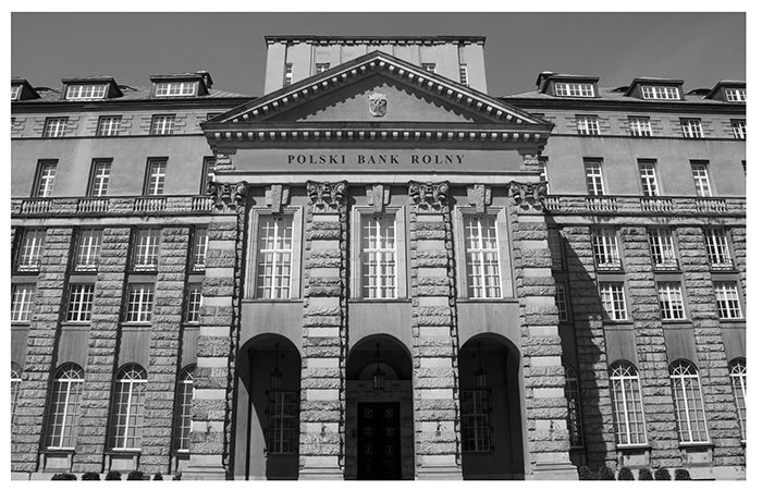 Head Office of the Polski Bank Rolny  - BGŻ BNP Paribas Historical Archives