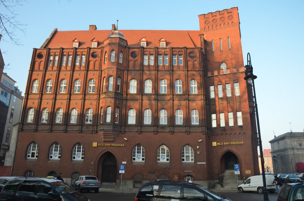 Façade du siège régional de Gdansk – DR BNP Paribas