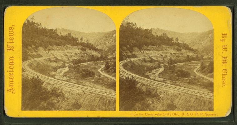 Baltimore & Ohio Railroad, 1875 – New York Public Library Digital Collections