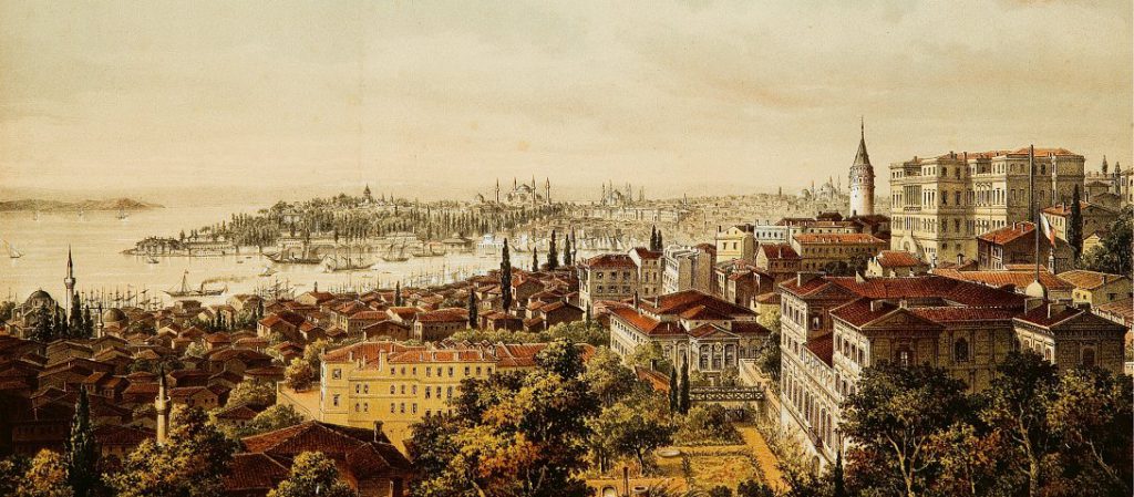 View of Constantinople, Galata Area – © Photo Les Arts Décoratifs, Paris
