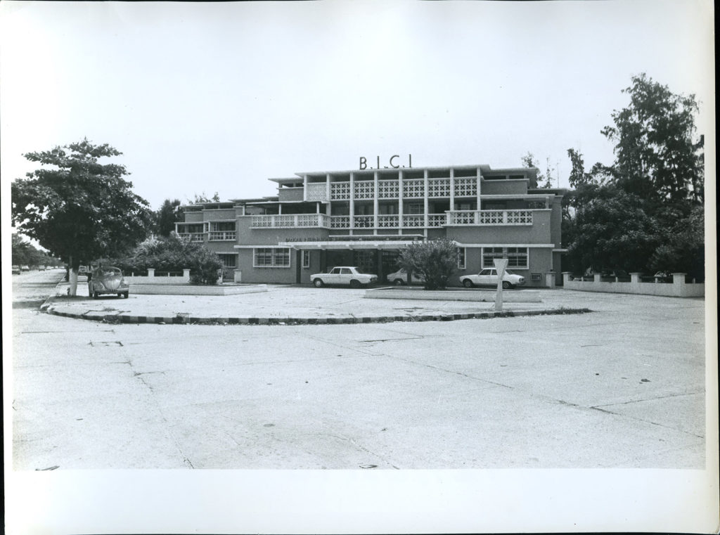 BICI's branch in Pointe Noire (Congo) in the 1970's - BNP Paribas Historical Collections