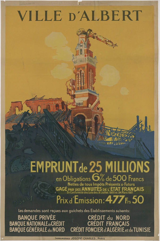 25 million 6% bond issue - City of Albert, 1920-1921 - BNP Paribas Historical Archives