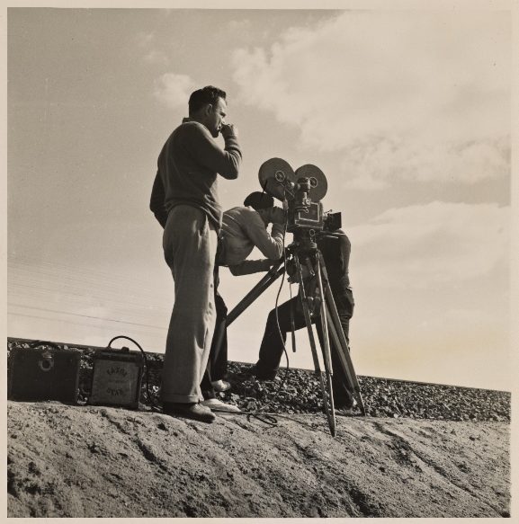Making a movie, California, 1930s - From the New York Public Library Digital Collections