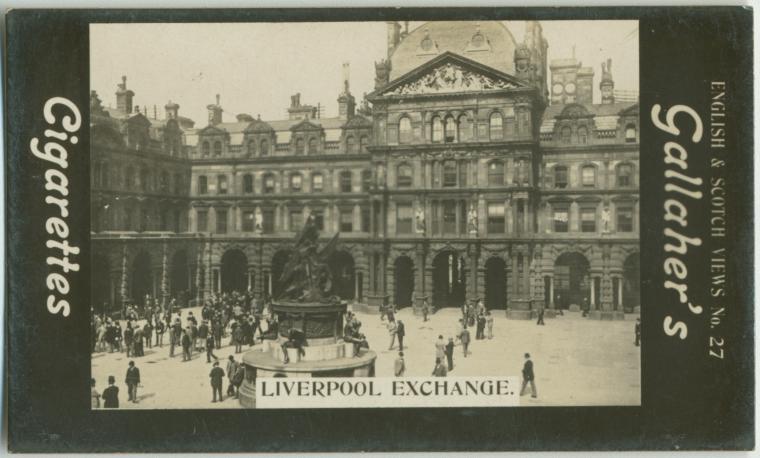 Liverpool, Bourse, n. d., New York Public Library Digital Collections