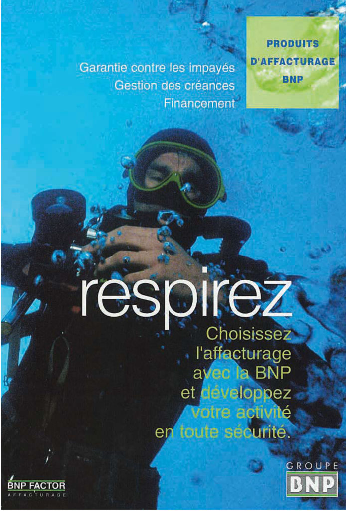 Plaquette BNP Factor, 1996 - Archives historiques BNP Paribas