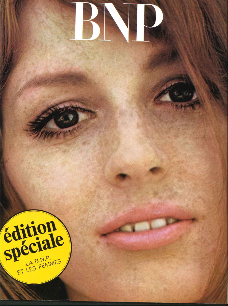 Première de couverture de l’édition spéciale intitulée La BNP et les Femmes diffusée en 1968 – Archives historiques BNP Paribas