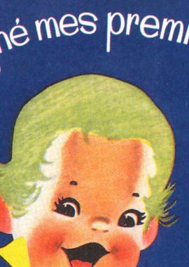 Publicité de la CGER de 1958 annonçant le versement d'une prime de 50 francs à l'ouverture d'un livret pour un nouveau né (initiative de la CGER prise en 1956) - Archives historiques BNP Paribas Fortis