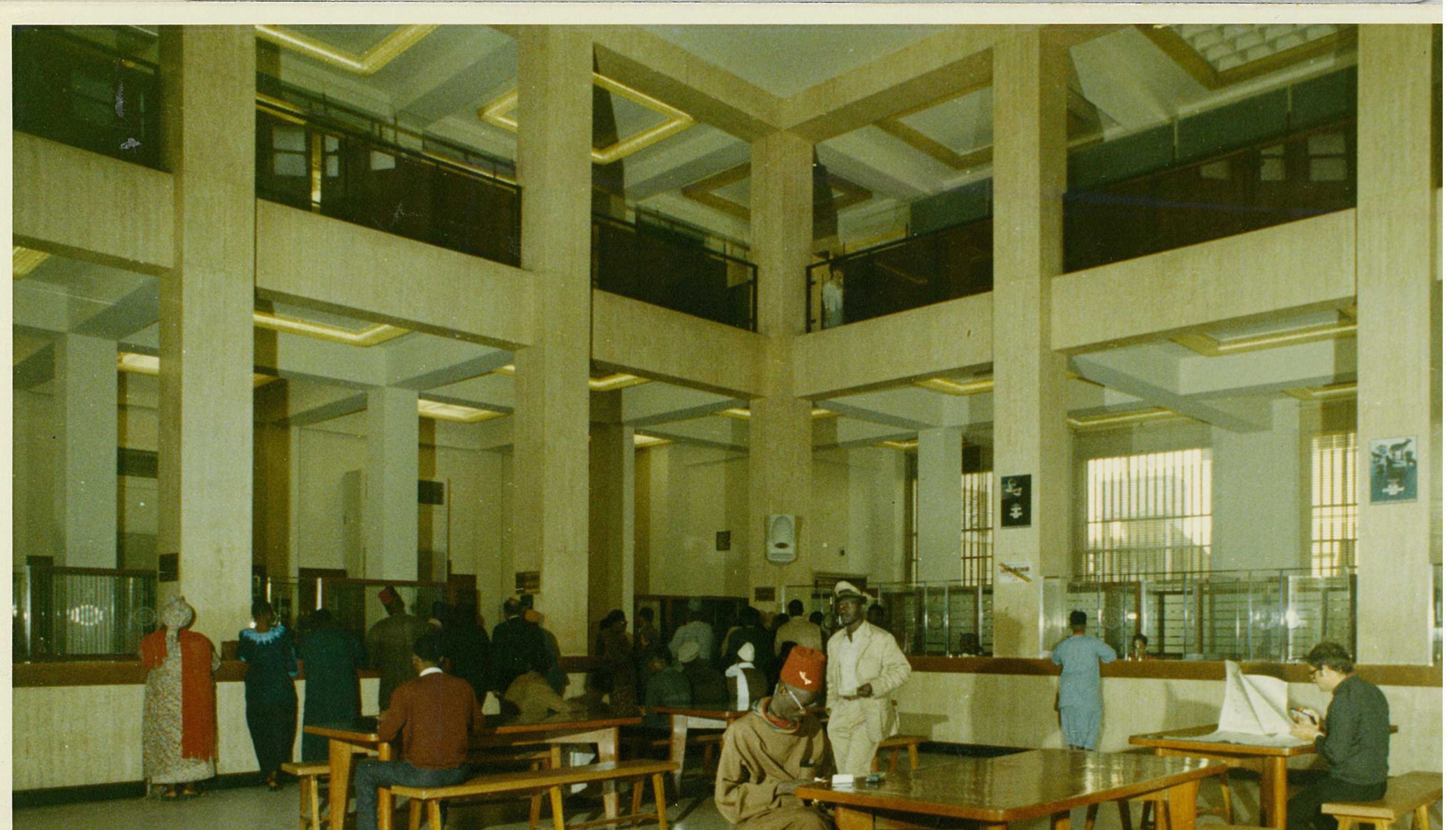 Major branch of the BICI Senegal in Dakar, 1971- BNP Paribas Historical Collections