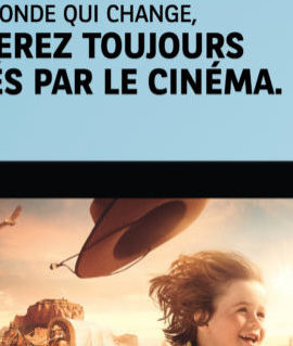 Affiche de 2004 pour la campagne publicitaire "vous serez toujours inspirés par le cinéma" - Archives historiques BNP Paribas