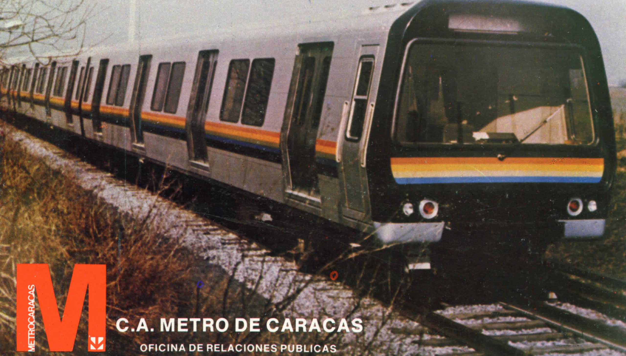 Rame du métro de Caracas, 1983 - Archives historiques BNP Paribas