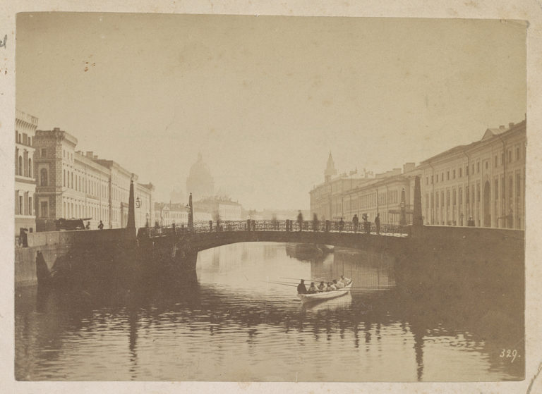 Vue de Saint-Pétersbourg 1860-1900, Bibliothèque du Congrès des Etats-Unis