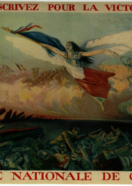 Affiche Souscrivez pour la victoire, 1918, Archives historiques BNP Paribas