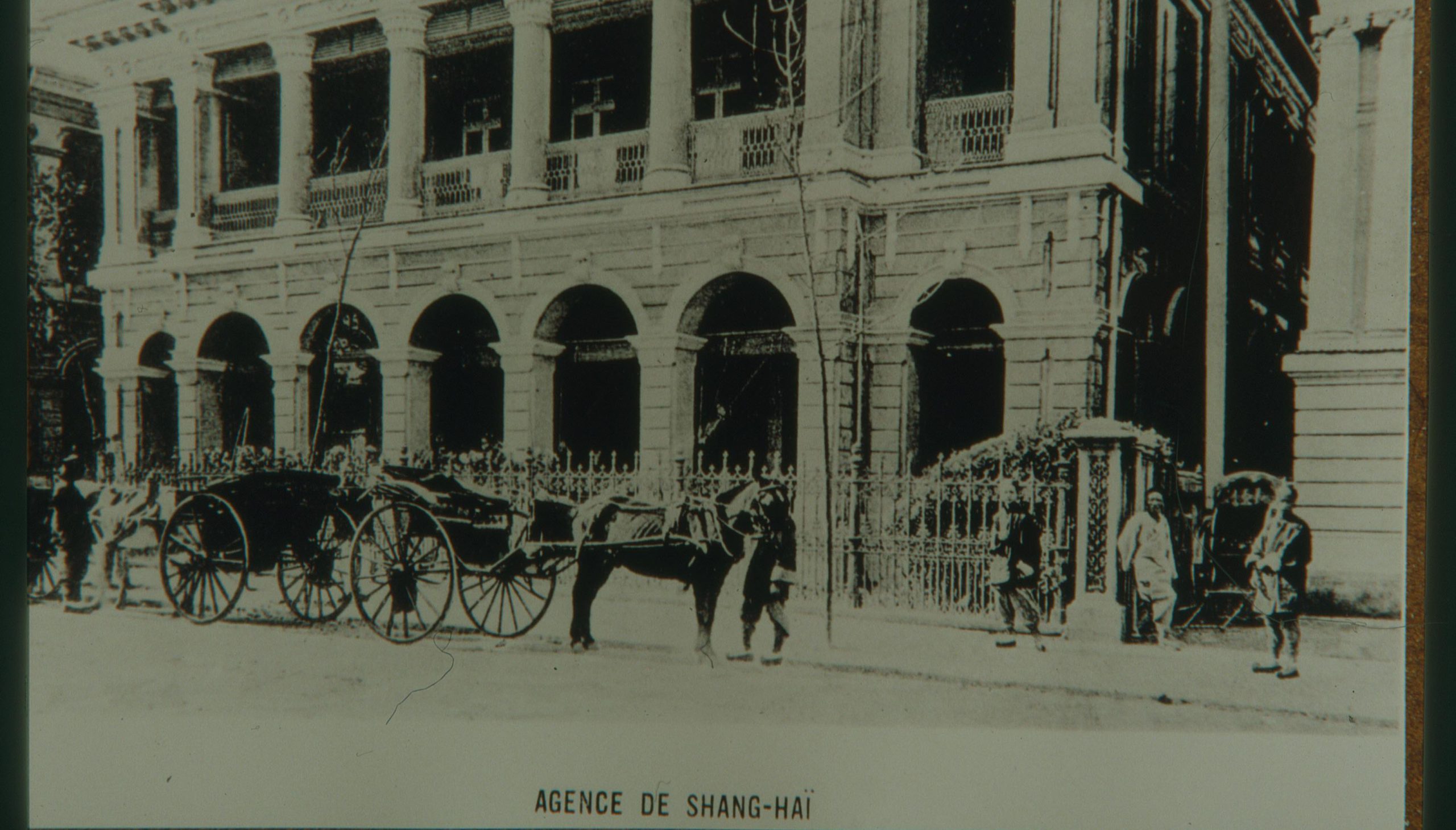 Agence du CNEP à Shanghai, 1861 - Archives historiques BNP Paribas