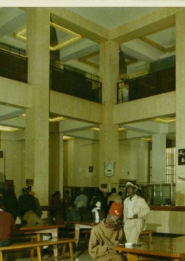 Succursale de la BICI du Sénégal à Dakar en 1971 - Archives historiques BNP Paribas