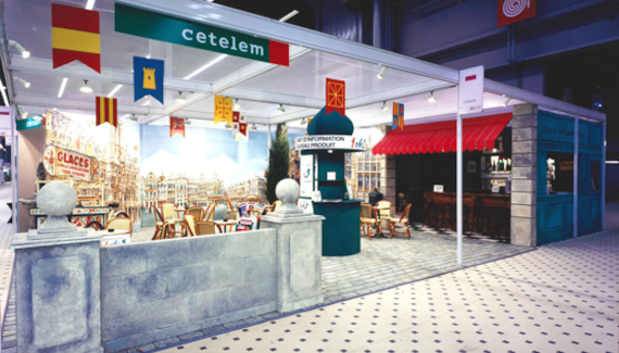 Cetelem Stand at Furniture Fair, 1995 - BNP Paribas Historical Archives