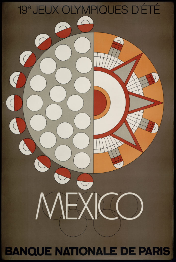 BNP éditions, Jeux olympiques de Mexico, 1968, Archives BNP Paribas 