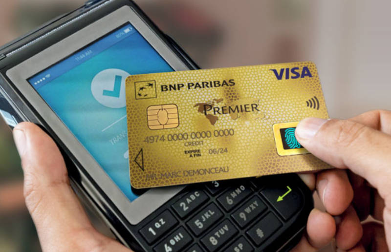 Carte biométrique et terminal de paiement