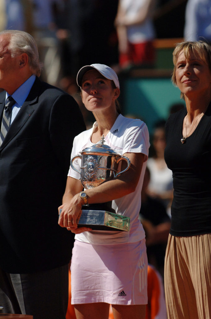Justine Henin-Hardenne, Finale Roland Garros, 2006 - BNP Paribas Historical Archives - Cote 1Fi519
