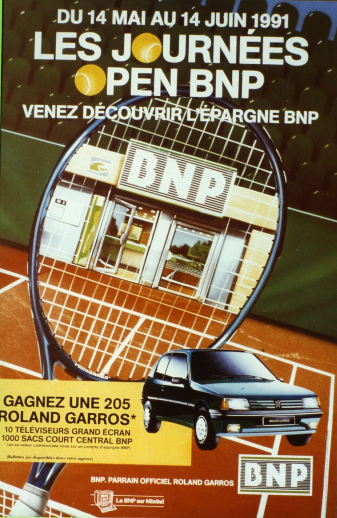 Affiche Les journées open BNP - Archives historiques BNP Paribas - Cote 11Fi297
