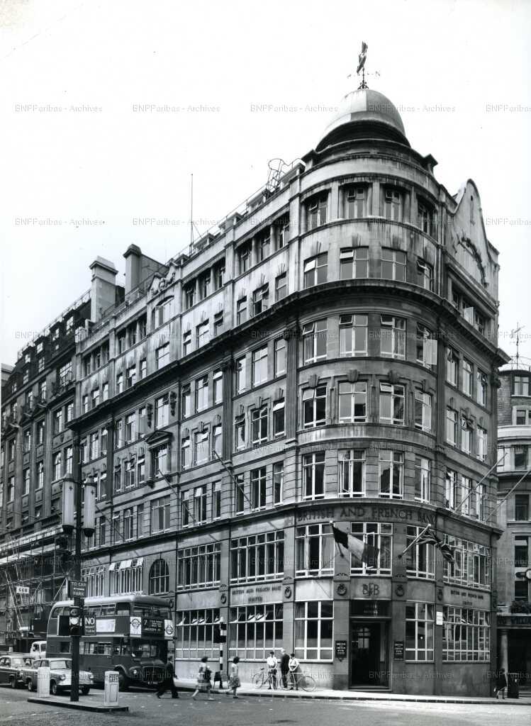 British & French Bank, 1947, London, BNP Paribas Historical Archives, 12Fi40