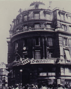 CNEP, 2 place de l'Opéra, à la libération de Paris, 1944, Archives historiques BNP Paribas, 4Fi50