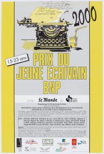 9.prix Du Jeune Ecrivain 2000 Affichebis 2af727 2