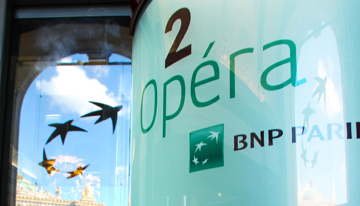Op&eacute;ra 2 Branch, June 2023, BNP Paribas Historical Archives, 1FI51EL