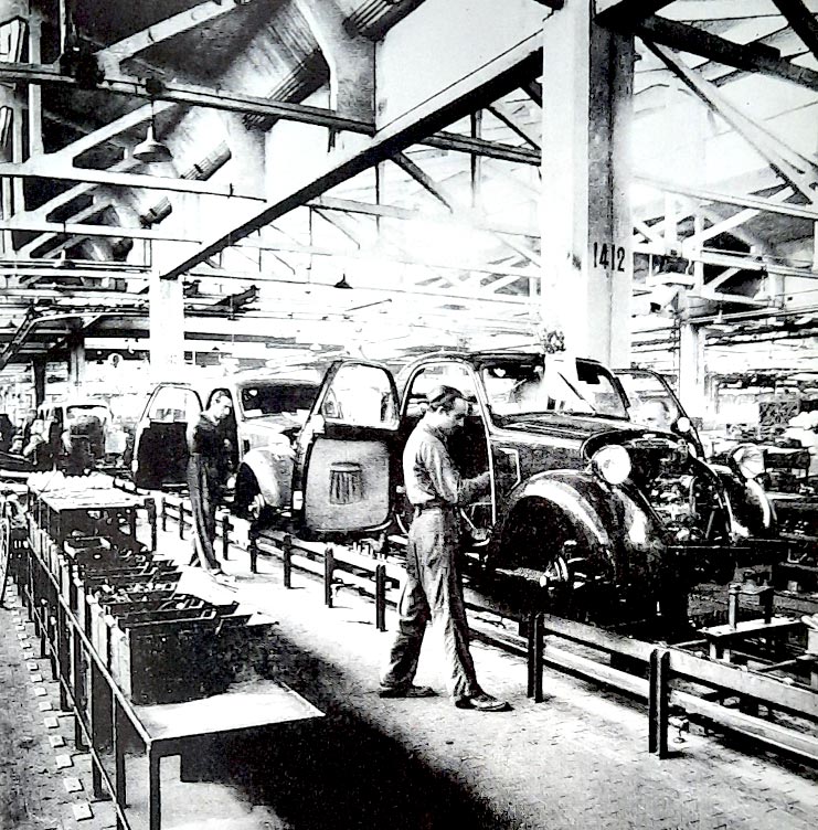 Une cha&icirc;ne de production Fiat, Archives historiques BNP Paribas, A1086