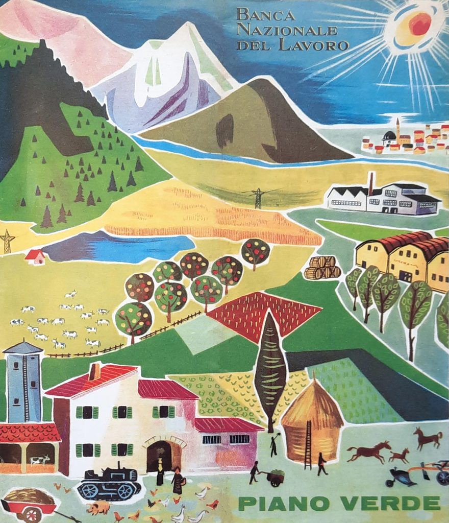 Affiche pour le financement destin&eacute; &agrave; relancer l'agriculture, archives