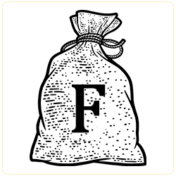 illustration sac de billets